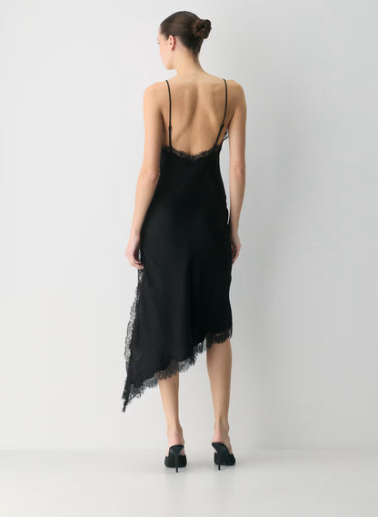 Nocturna Satin Dress