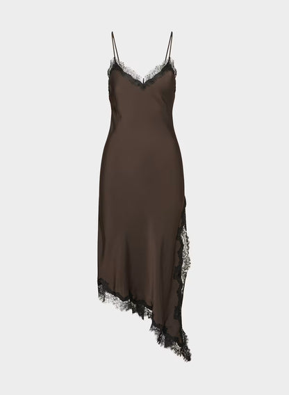 Nocturna Satin Dress