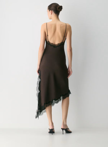 Nocturna Satin Dress