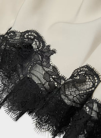 Nocturna Satin Dress
