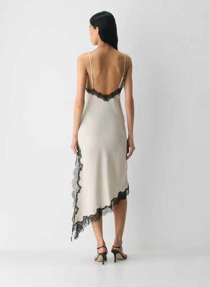 Nocturna Satin Dress