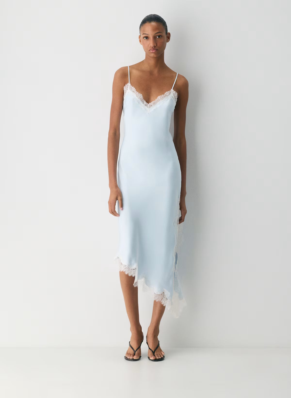 Nocturna Satin Dress