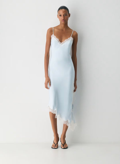 Nocturna Satin Dress