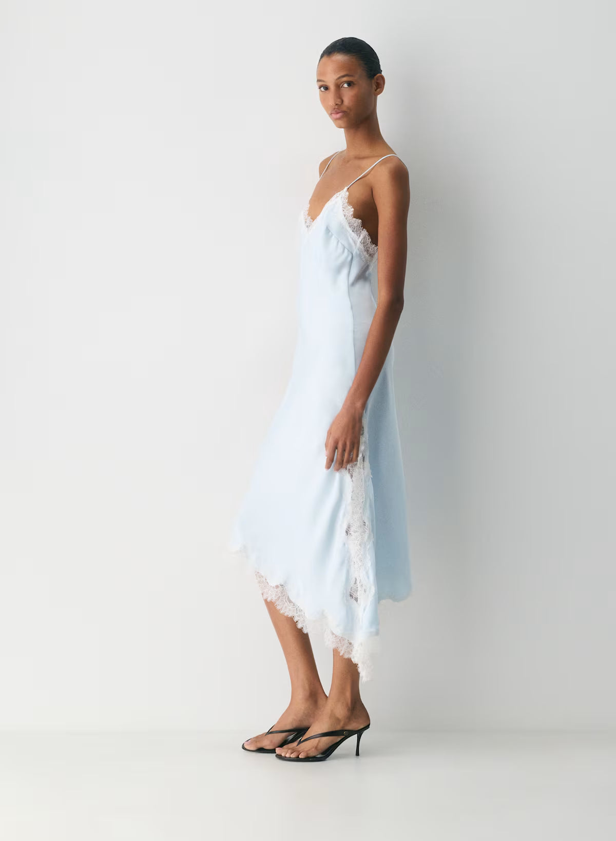 Nocturna Satin Dress