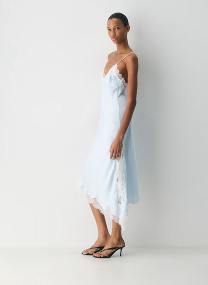 Nocturna Satin Dress