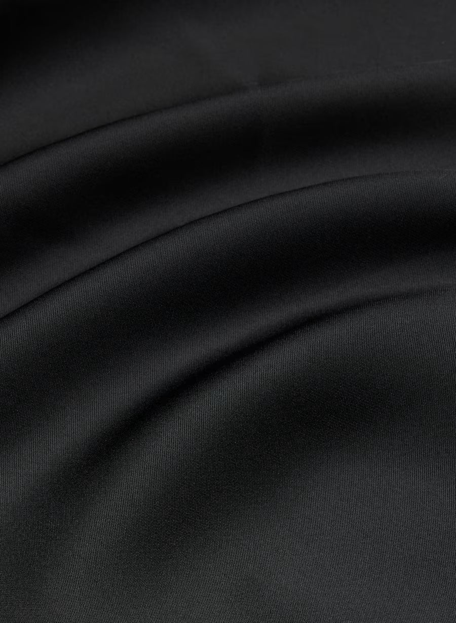 Audience Satin Full Halter Dress