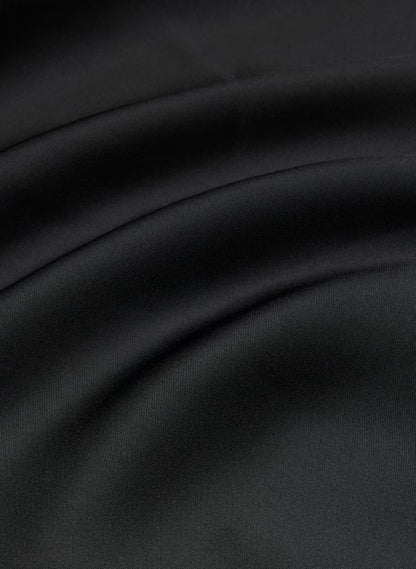 Audience Satin Full Halter Dress