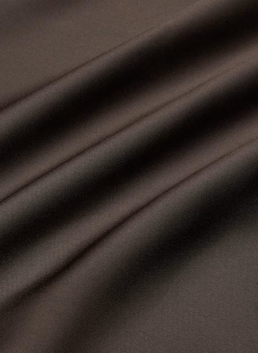 Audience Satin Full Halter Dress