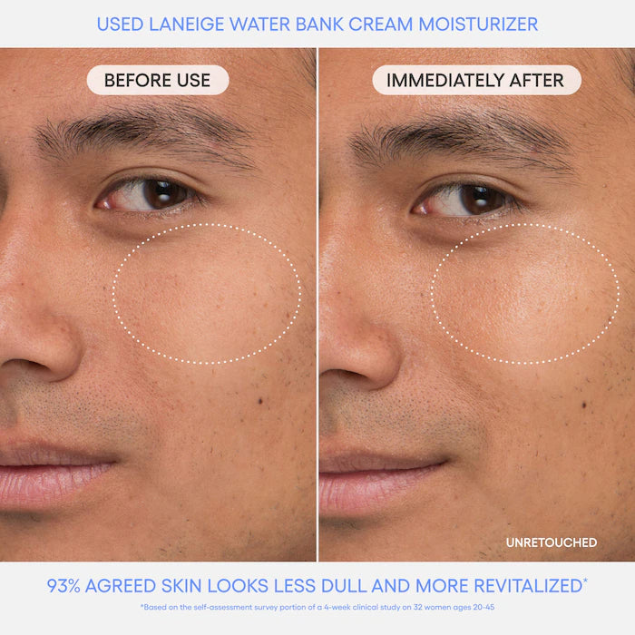 Water Bank Blue Hyaluronic Cream Moisturizer for Moisture Barrier Repair