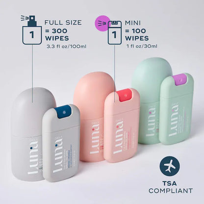 The Mini Everywhere Spray-to-Wipe With Prebiotics
