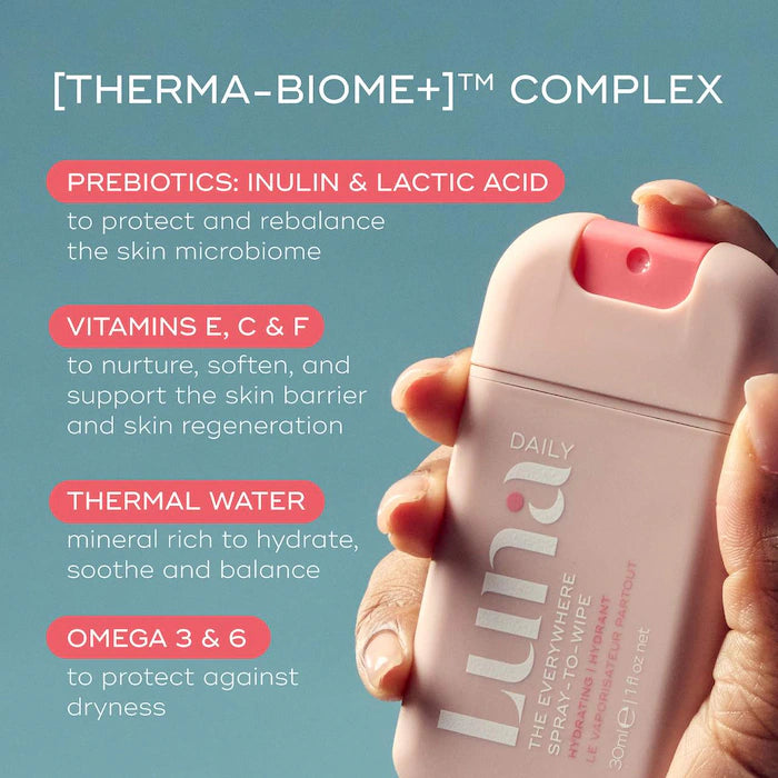 The Mini Everywhere Spray-to-Wipe With Prebiotics