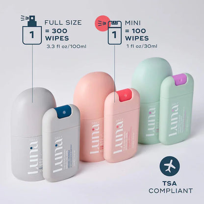 The Mini Everywhere Spray-to-Wipe With Prebiotics