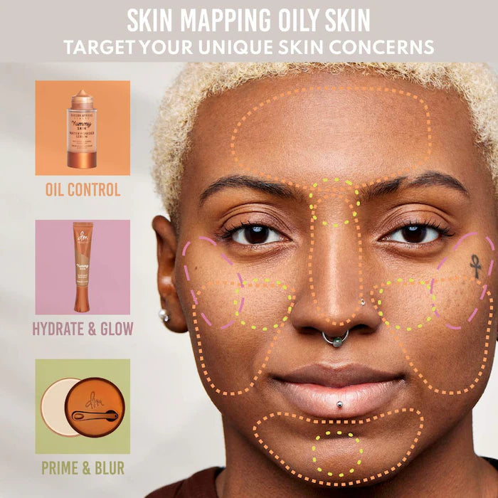 ummy Skin Mattifying Water Powder Serum with Niacinamide and Hyaluronic Acid