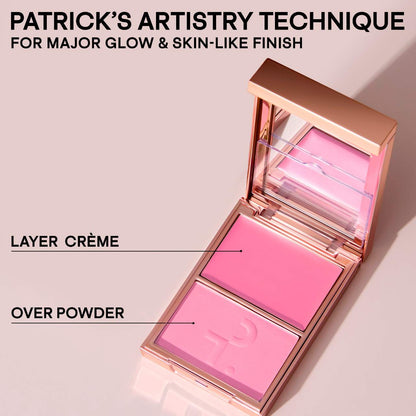Major Headlines Double-Take Crème & Powder Blush Duo