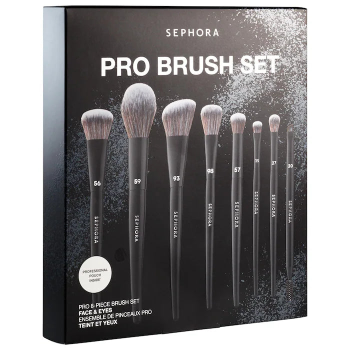 8-Piece PRO Brush Face & Eye Set