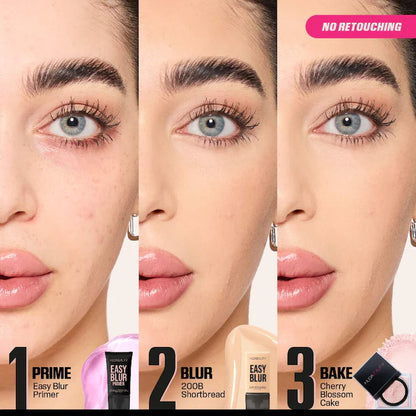 Easy Blur Natural Airbrush Foundation with Niacinamide