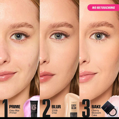 Easy Blur Natural Airbrush Foundation with Niacinamide