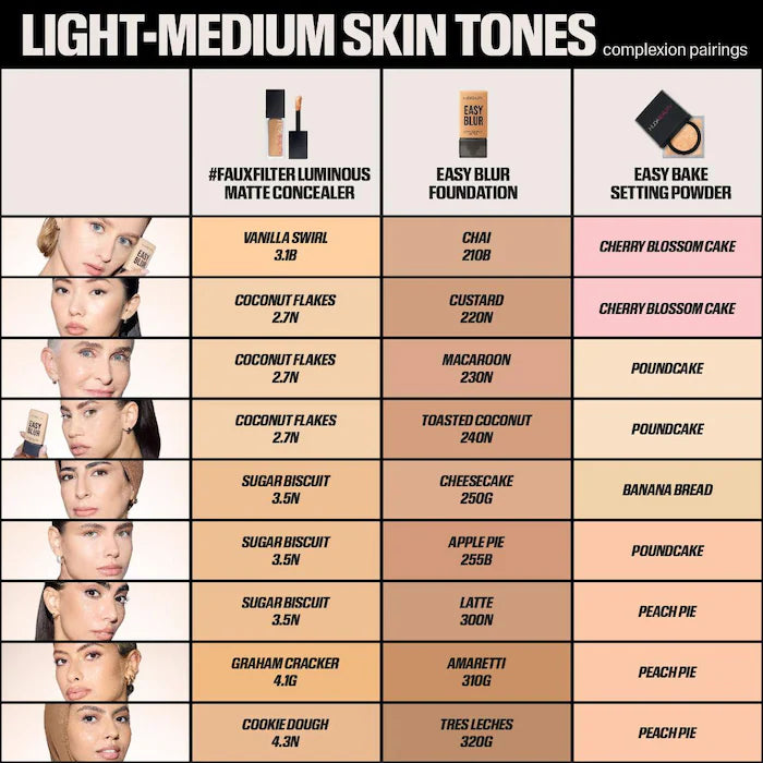 Easy Blur Natural Airbrush Foundation with Niacinamide