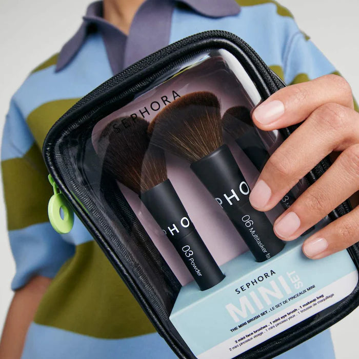 Mini Face and Eye Brush Set