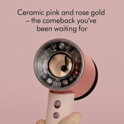 Supersonic Nural™ Hair Dryer in Ceramic Pink