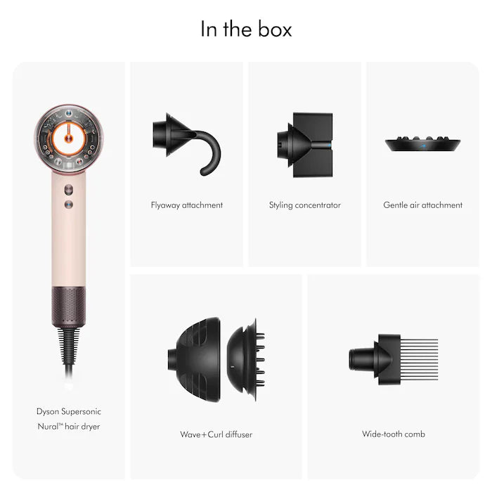 Supersonic Nural™ Hair Dryer in Ceramic Pink