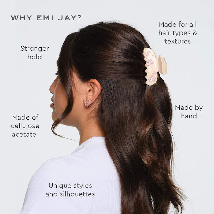 Sweetheart Hair Claw Clip in Pink Angel Food