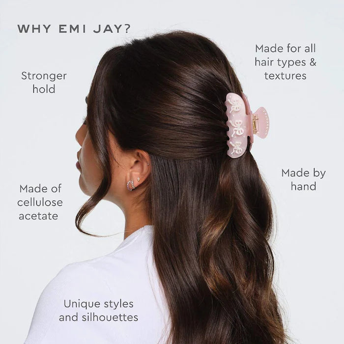 Sweetheart Hair Claw Clip in Pink Pixie