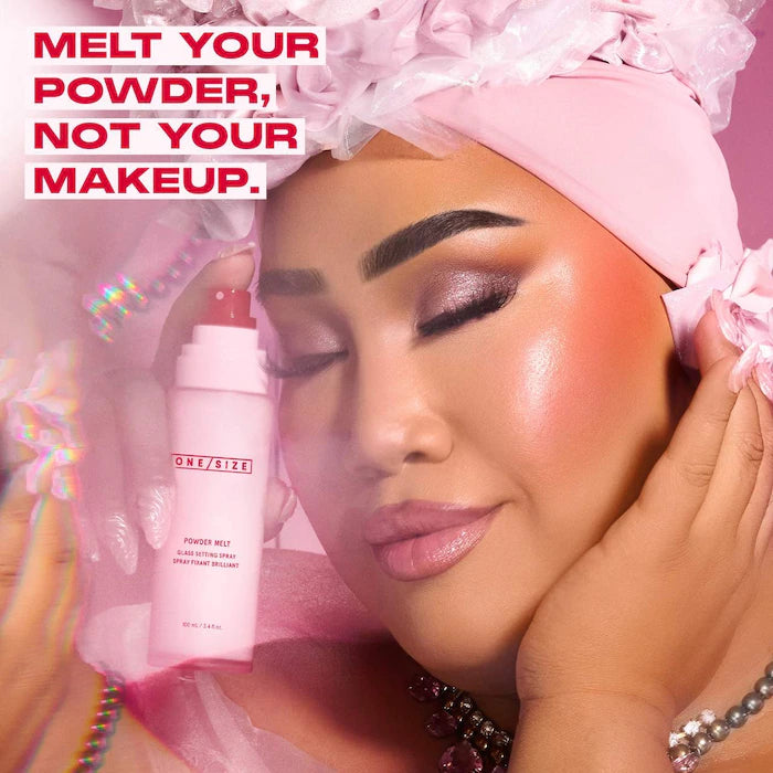 Powder Melt Glass Setting Spray