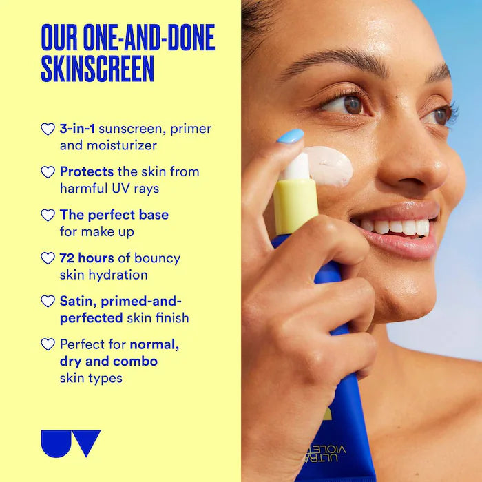 Supreme Screen SPF 50 Facial Sunscreen Moisturizer and Primer