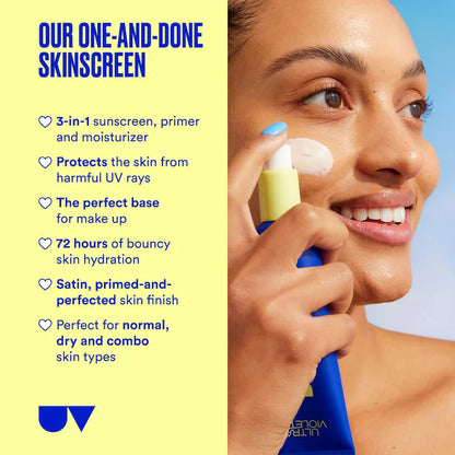 Supreme Screen SPF 50 Facial Sunscreen Moisturizer and Primer