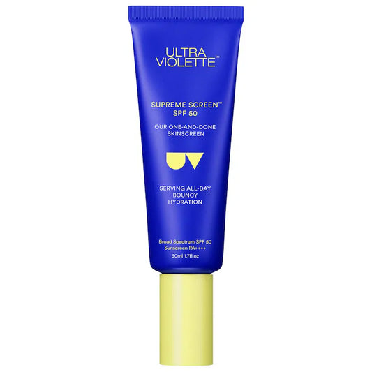 Supreme Screen SPF 50 Facial Sunscreen Moisturizer and Primer
