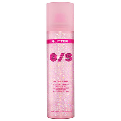 On 'Til Dawn Mattifying Waterproof Setting Spray Glitter