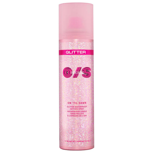 On 'Til Dawn Mattifying Waterproof Setting Spray Glitter