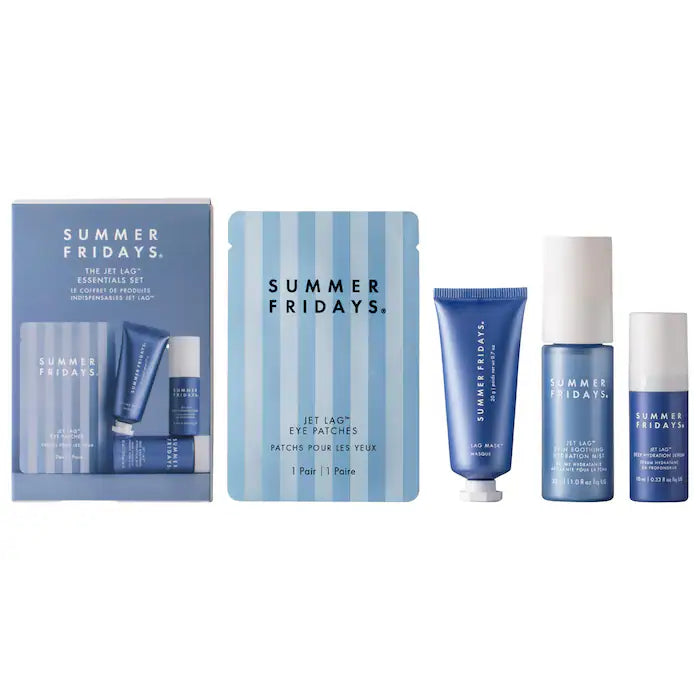 The Jet Lag™ Essentials Hydration Set for Travel
