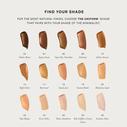 The Uniform Tinted Mineral Sunscreen Broad Spectrum SPF 45