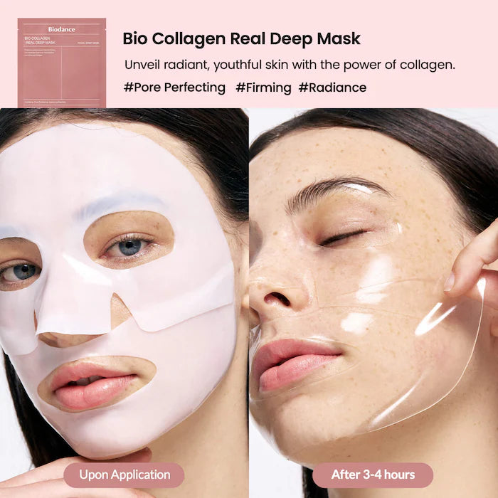 Real Deep Mask Gift Set - 4 Masks for Pore Care, Hydration, Calming and Dark Spot Treatment