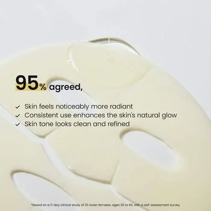 Radiant Vita Niacinamide Real Deep Mask – 4 Pack for Brightening Dull Skin & Dark Spot Care