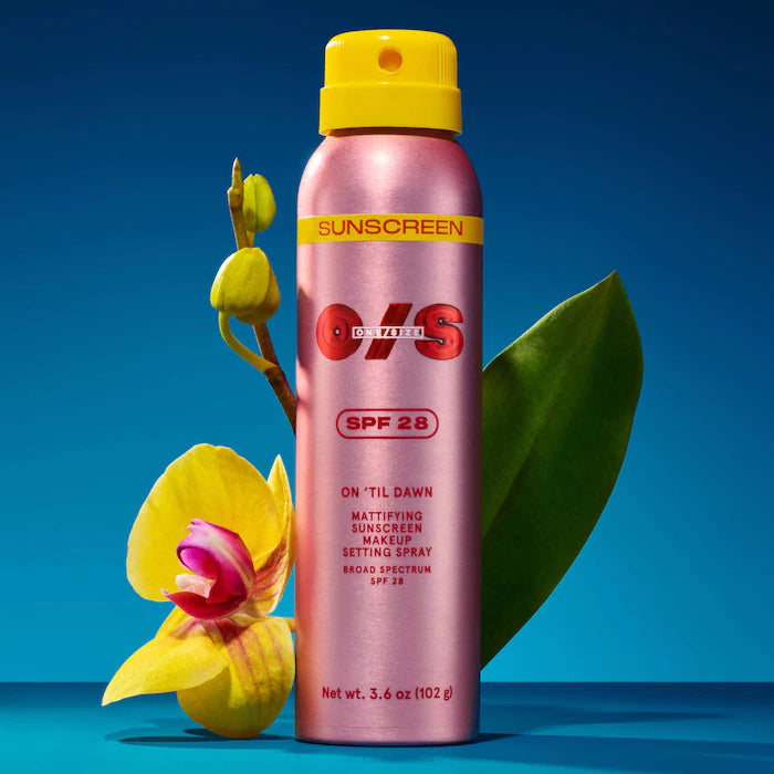 On 'Til Dawn Mattifying Sunscreen Makeup Setting Spray SPF 28