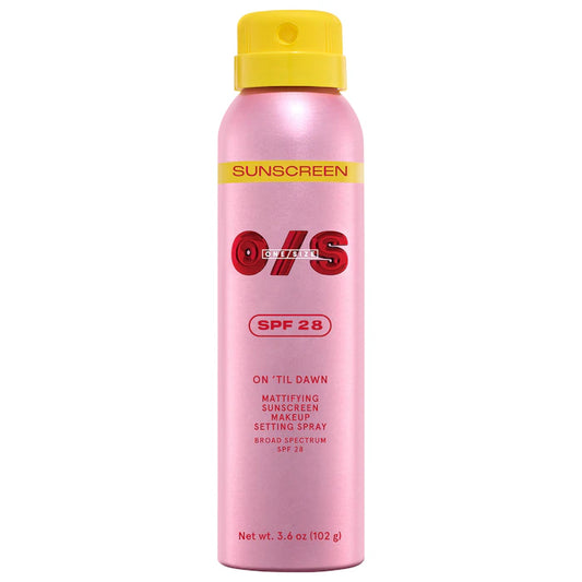 On 'Til Dawn Mattifying Sunscreen Makeup Setting Spray SPF 28