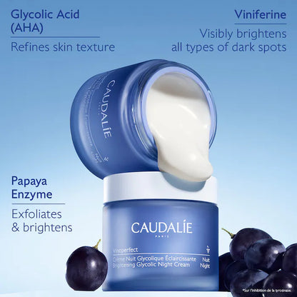 Vinoperfect Brightening Glycolic Refillable Night Cream