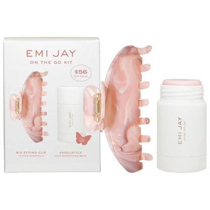 Angelstick and Big Effing Clip in Pink Chantilly On The Go Set