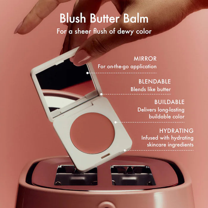 Blush Butter Balm Hydrating Cream Blush with Peptides
