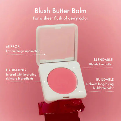 Blush Butter Balm Hydrating Cream Blush with Peptides