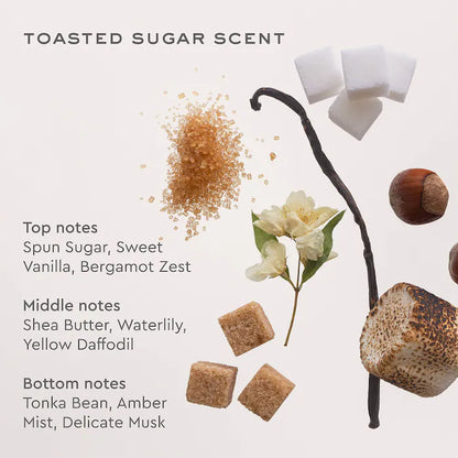 Aura Hair & Body Fragrance Mist in Toasted Sugar with Spun Sugar & Sweet Vanilla