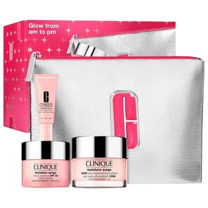 Glow from AM to PM Moisture Surge Skincare Gift Set
