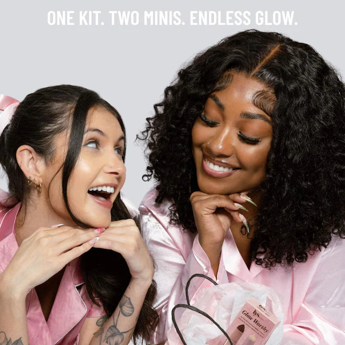 Mini Glow Worthy Light Bronzer and Highlighter 2-Piece Set