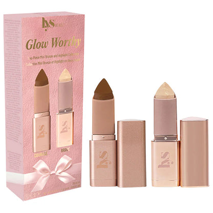 Mini Glow Worthy Light Bronzer and Highlighter 2-Piece Set