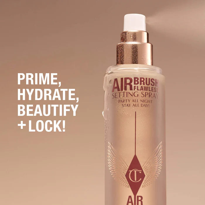 Mini Airbrush Flawless Setting Spray Duo Gift Set