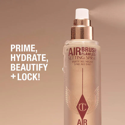 Mini Airbrush Flawless Setting Spray Duo Gift Set