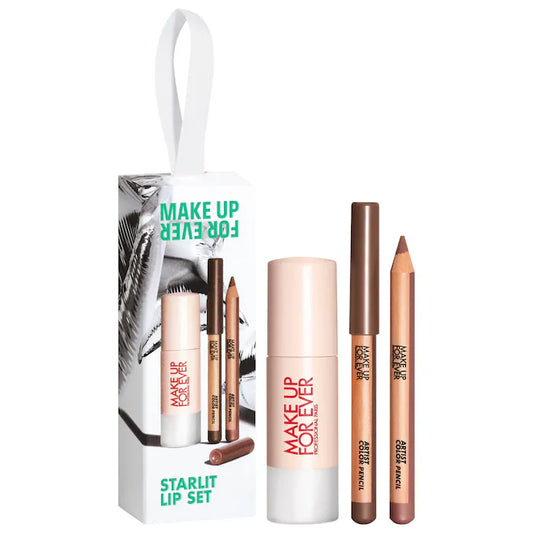 Mini Artist Color Lip Pencils & Super Boost Gloss Trio